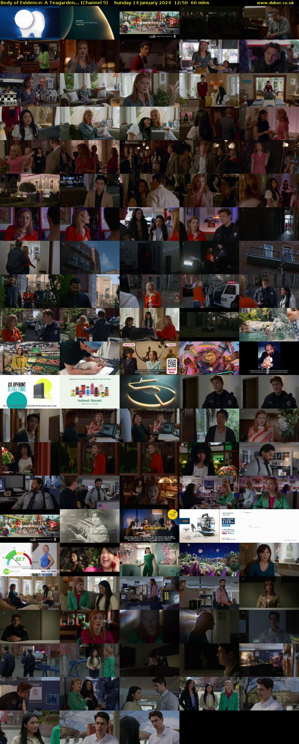 Body of Evidence: A Teagarden... (Channel 5) Sunday 14 January 2024 12:50 - 13:50