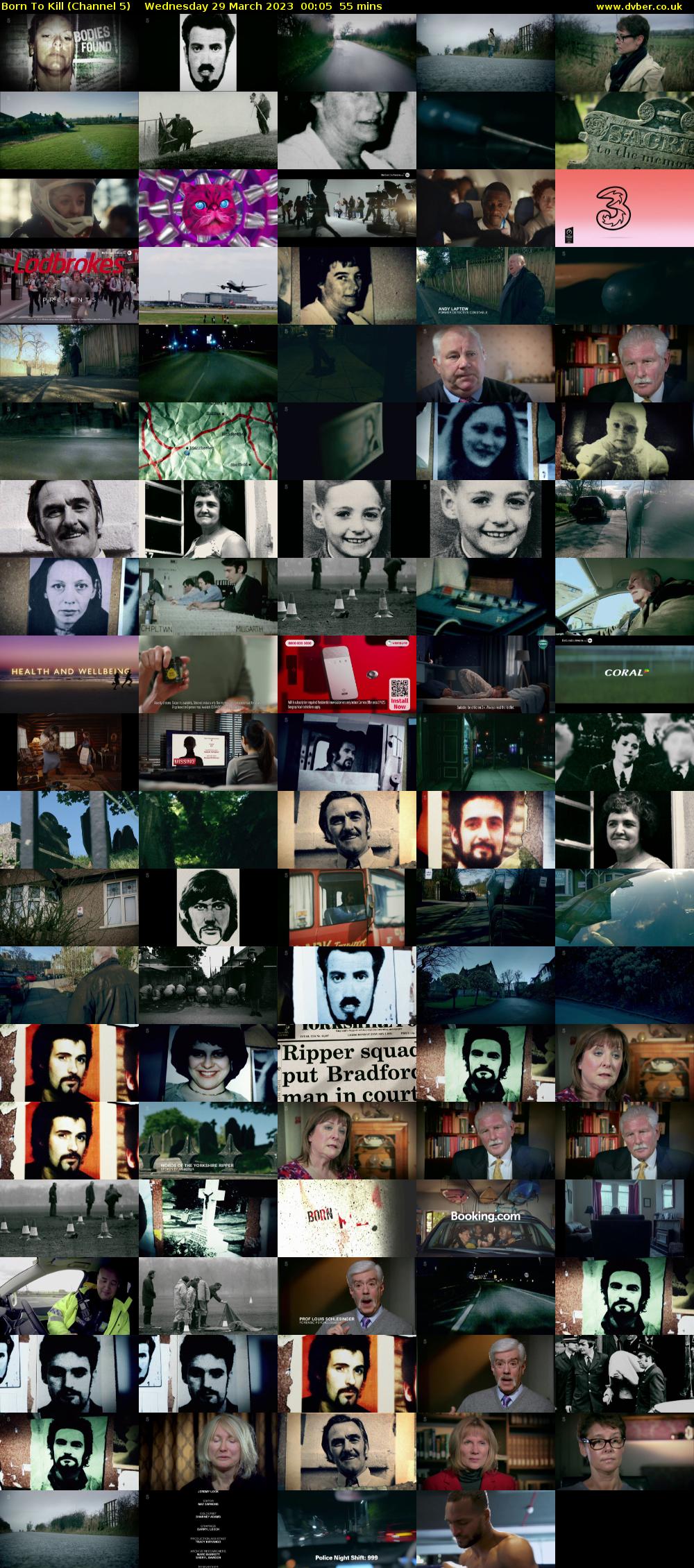 Born To Kill (Channel 5) Wednesday 29 March 2023 00:05 - 01:00