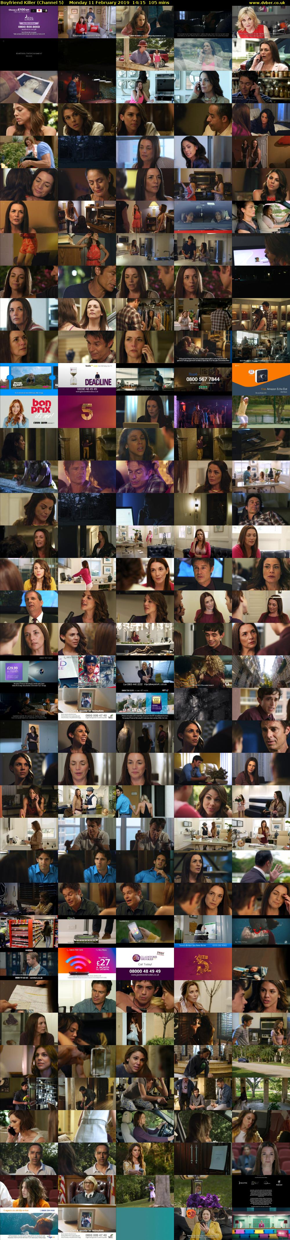 Boyfriend Killer (Channel 5) Monday 11 February 2019 14:15 - 16:00
