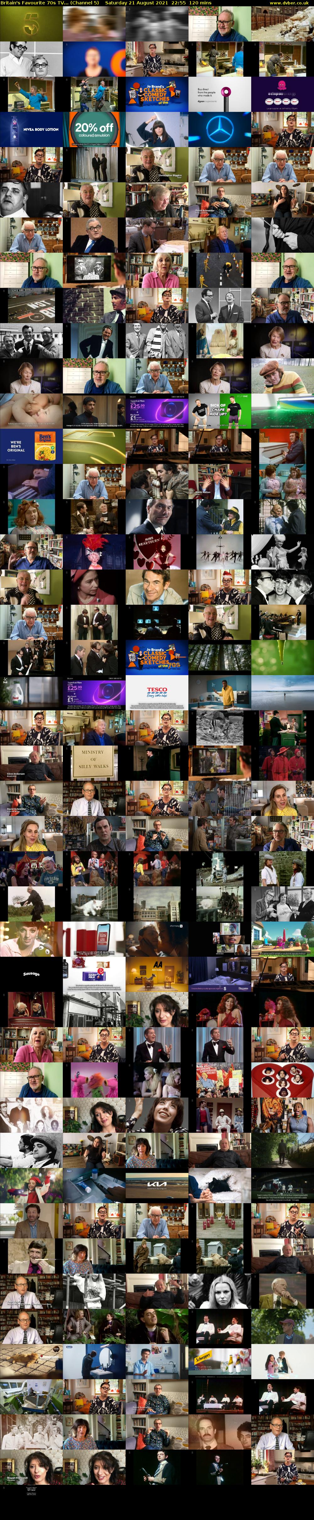 Britain's Favourite 70s TV... (Channel 5) Saturday 21 August 2021 22:55 - 00:55