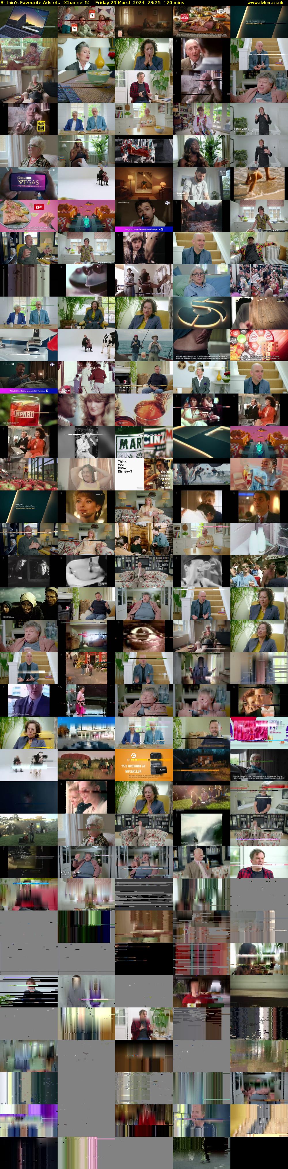 Britain's Favourite Ads of... (Channel 5) Friday 29 March 2024 23:25 - 01:25