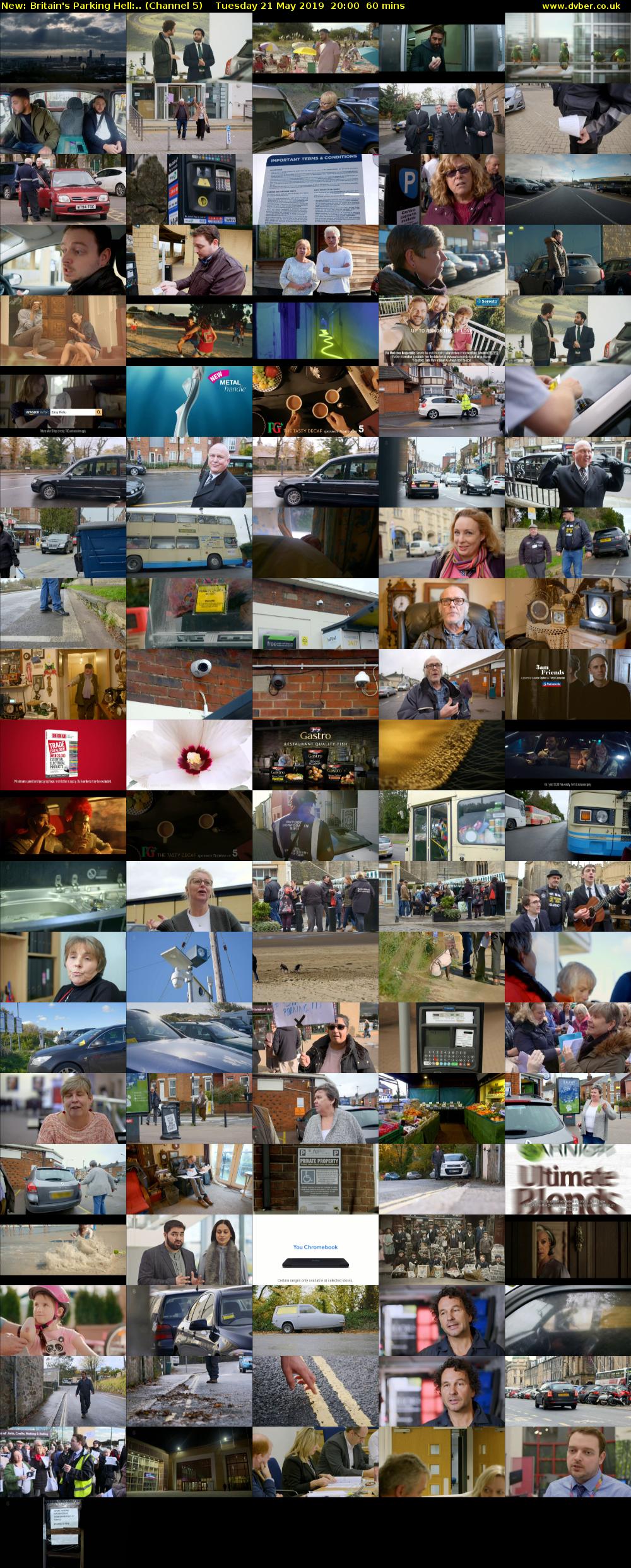 Britain's Parking Hell:.. (Channel 5) Tuesday 21 May 2019 20:00 - 21:00