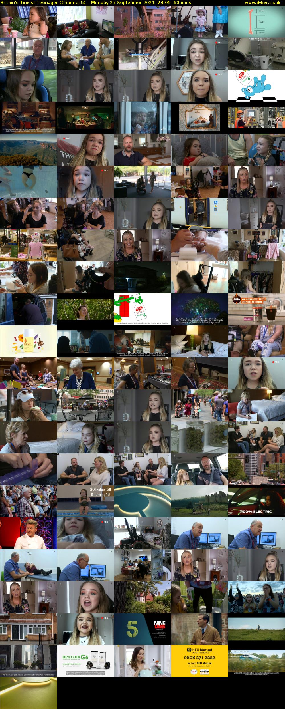Britain's Tiniest Teenager (Channel 5) Monday 27 September 2021 23:05 - 00:05