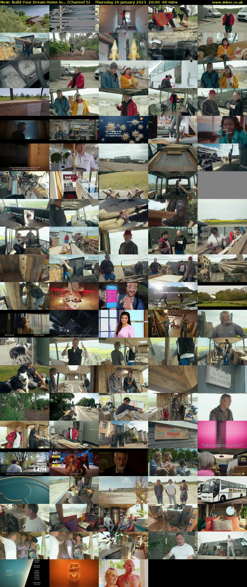 Build Your Dream Home in... (Channel 5) Thursday 26 January 2023 20:00 - 21:00