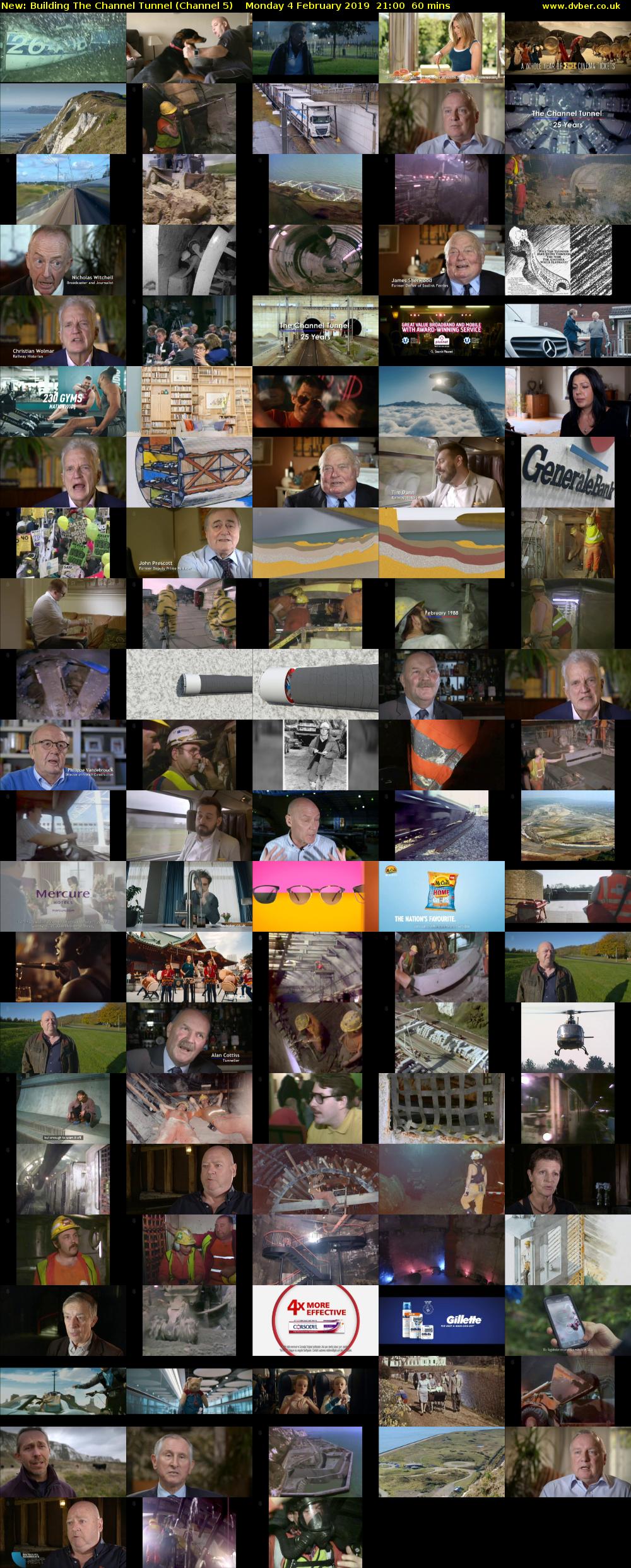 Building The Channel Tunnel (Channel 5) Monday 4 February 2019 21:00 - 22:00