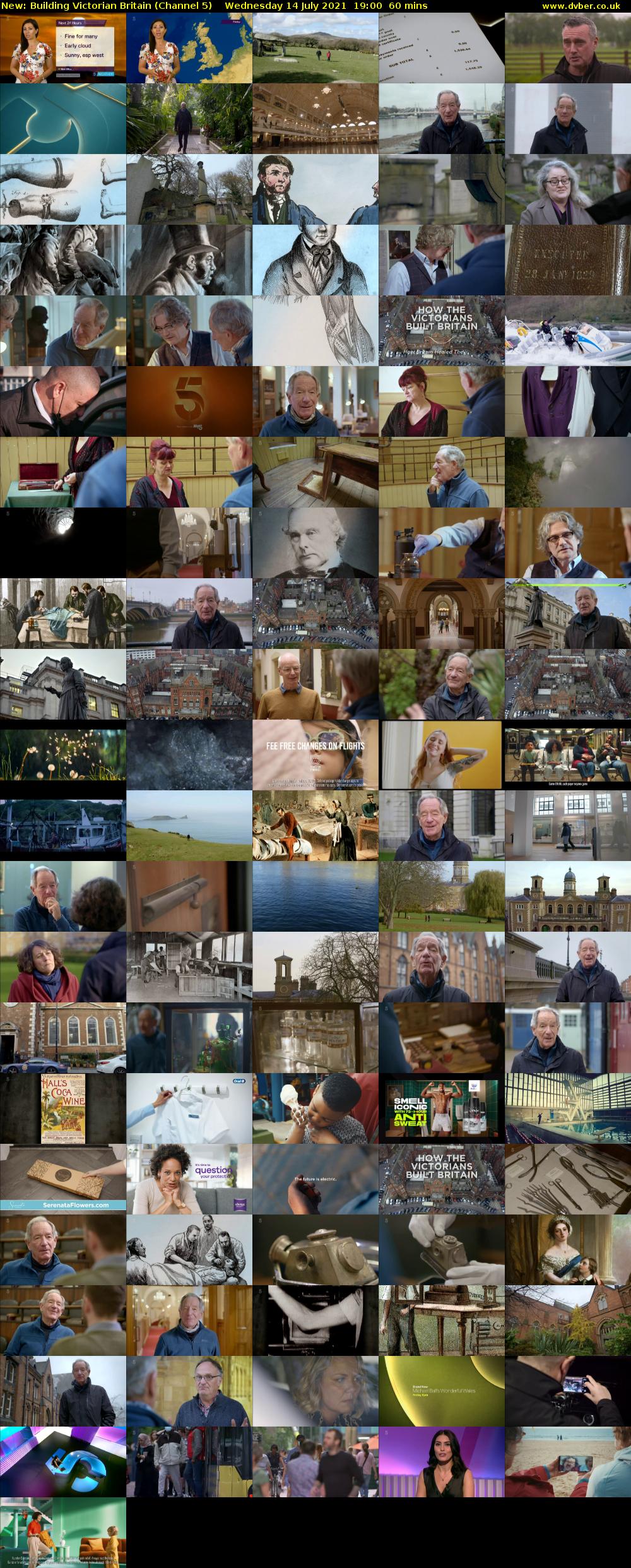 Building Victorian Britain (Channel 5) Wednesday 14 July 2021 19:00 - 20:00