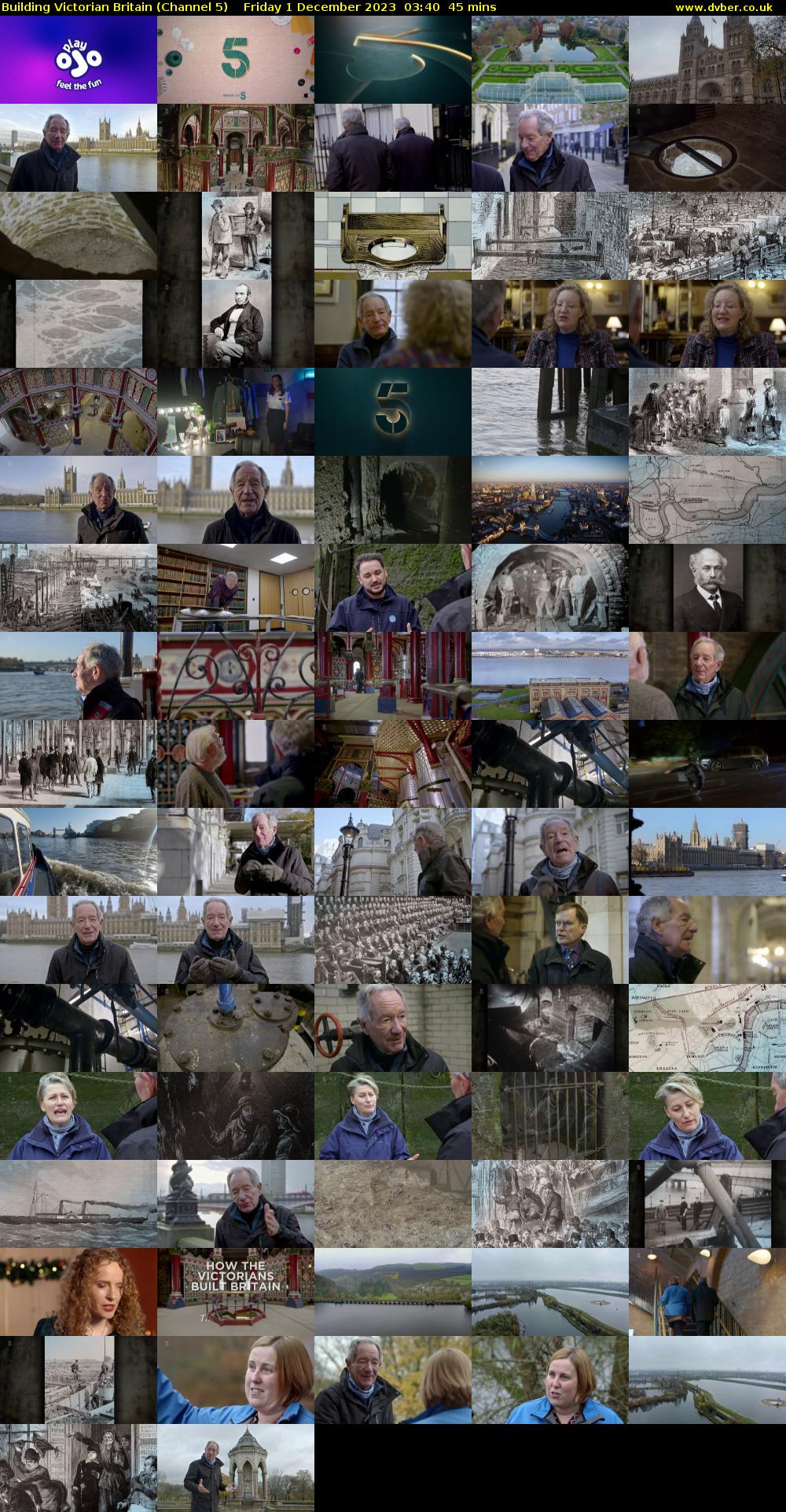 Building Victorian Britain (Channel 5) Friday 1 December 2023 03:40 - 04:25
