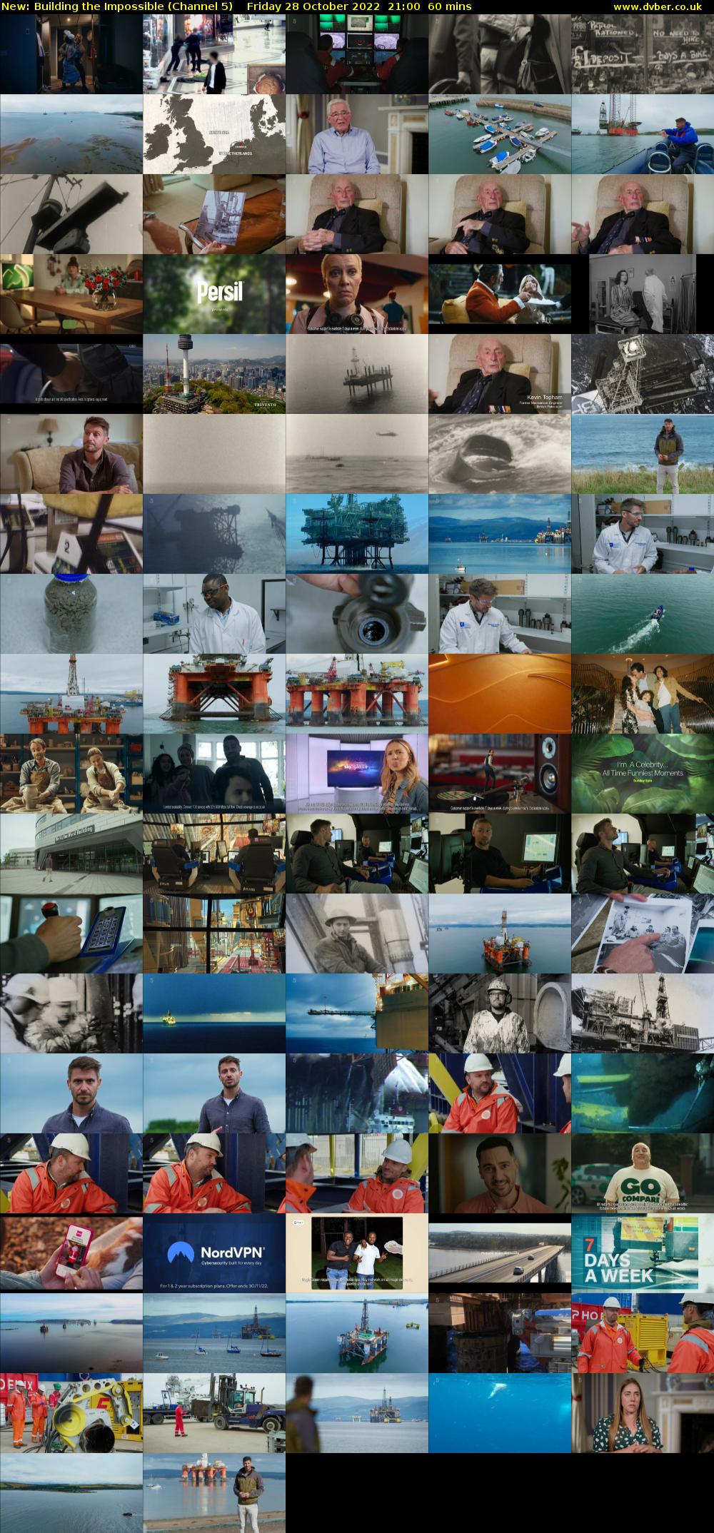 Building the Impossible (Channel 5) Friday 28 October 2022 21:00 - 22:00