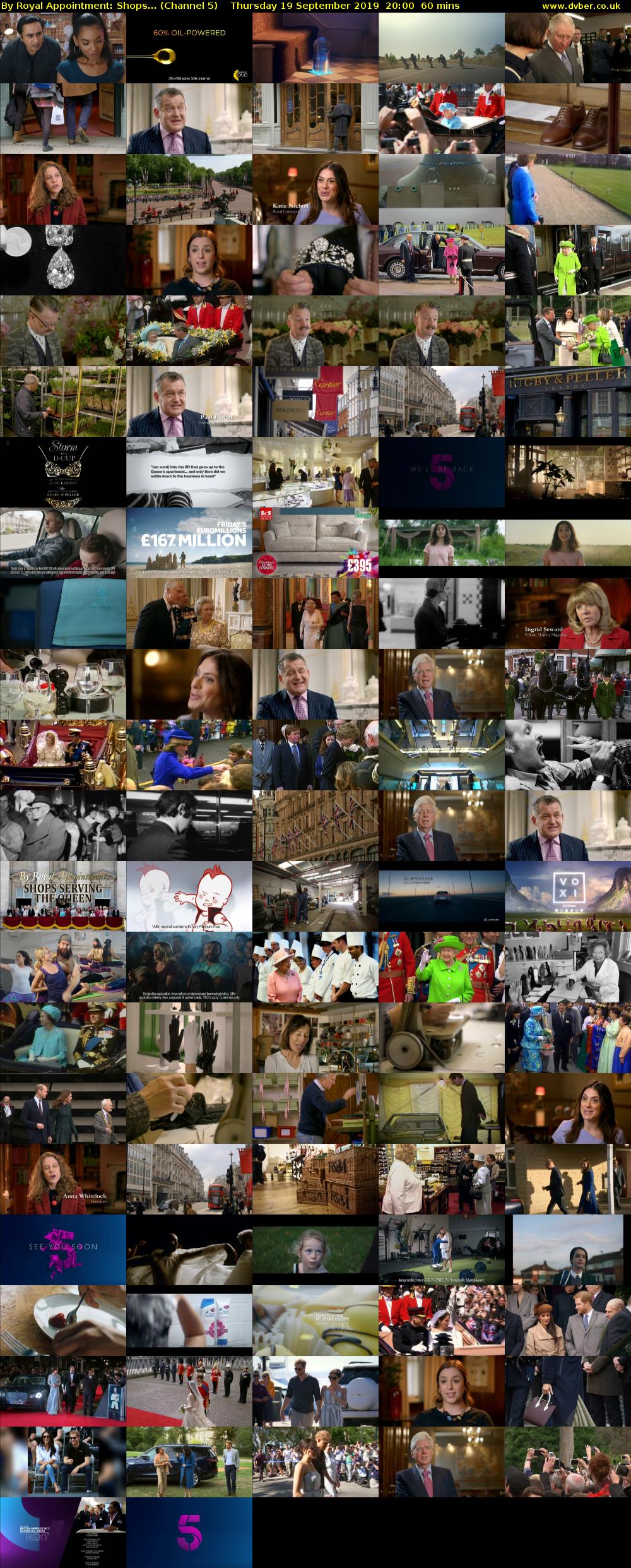 By Royal Appointment: Shops... (Channel 5) Thursday 19 September 2019 20:00 - 21:00