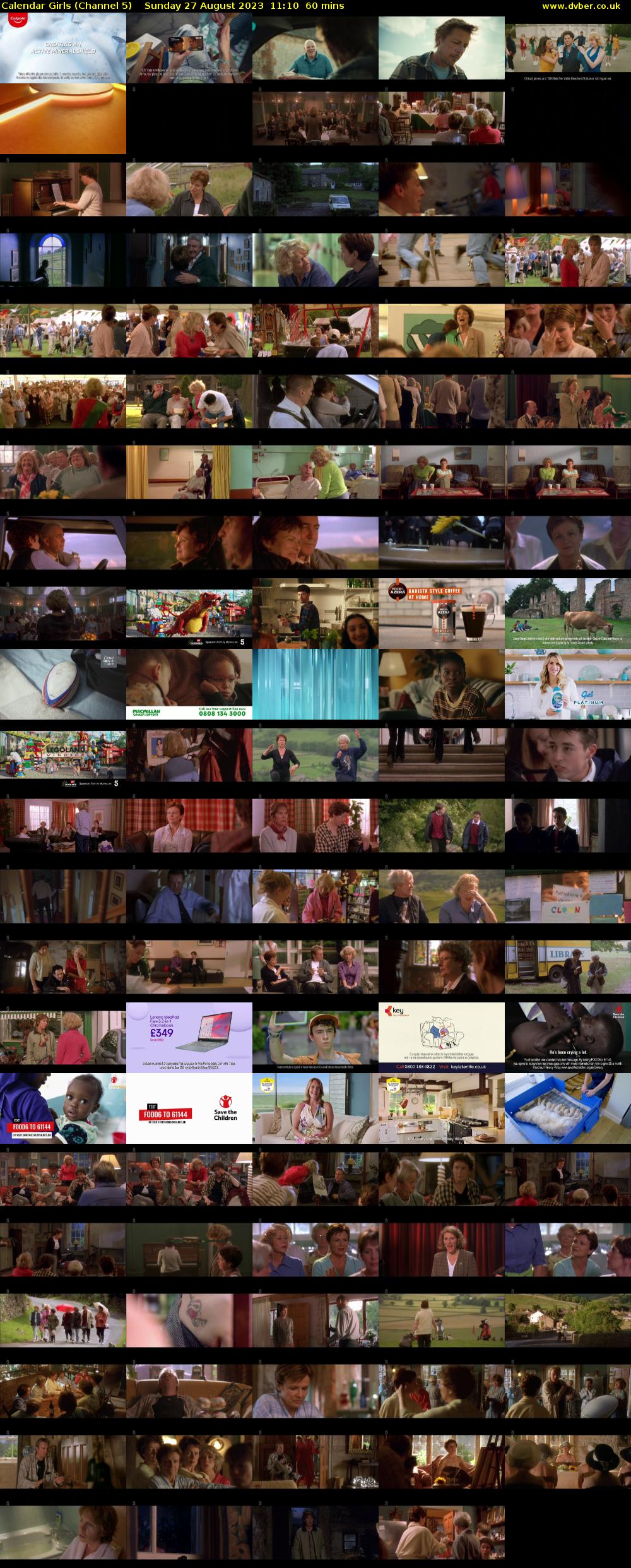 Calendar Girls (Channel 5) Sunday 27 August 2023 11:10 - 12:10