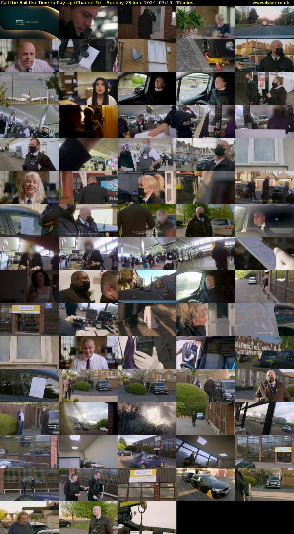 Call the Bailiffs: Time to Pay Up (Channel 5) Sunday 23 June 2024 03:10 - 03:55