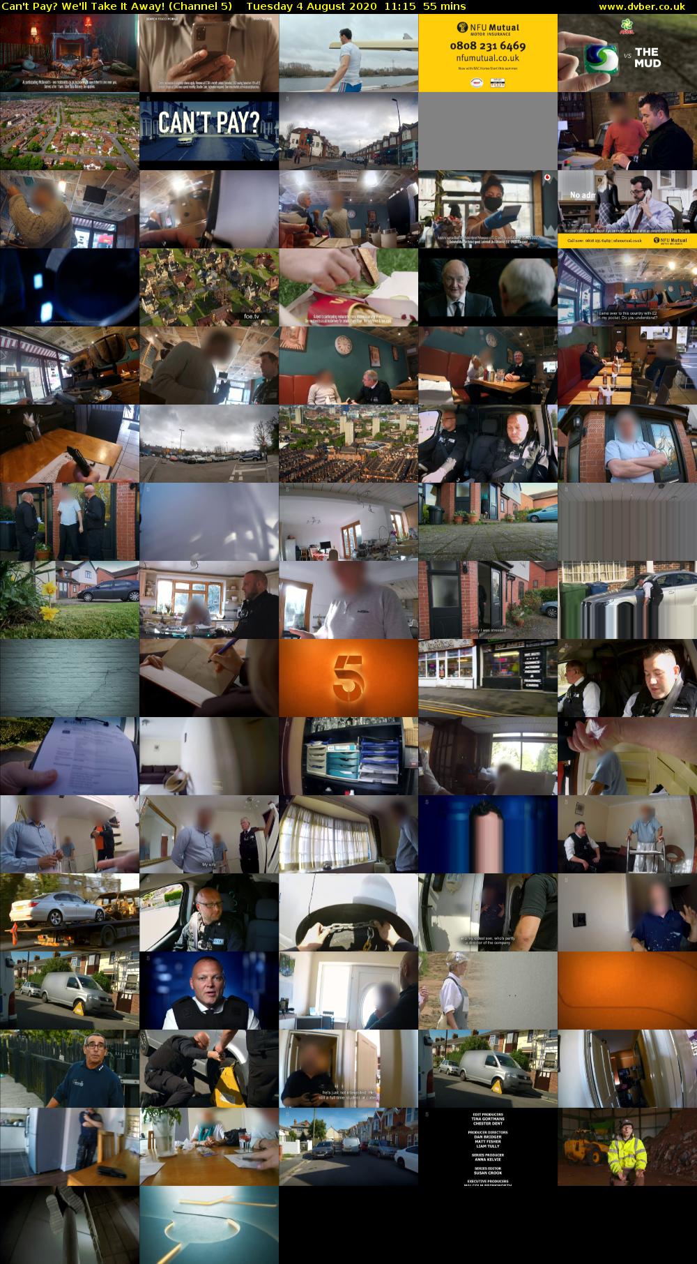 Can't Pay? We'll Take It Away! (Channel 5) Tuesday 4 August 2020 11:15 - 12:10