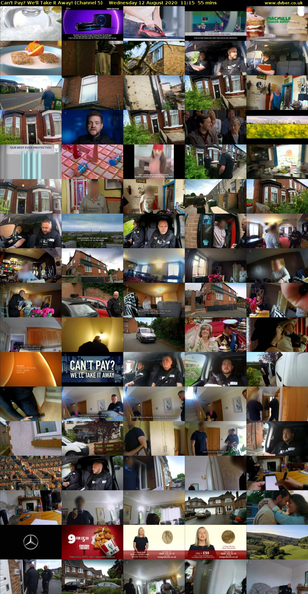 Can't Pay? We'll Take It Away! (Channel 5) Wednesday 12 August 2020 11:15 - 12:10
