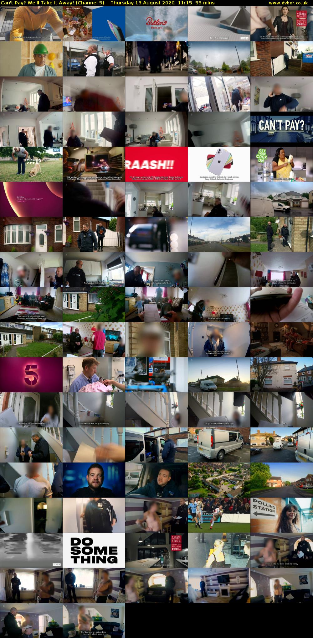 Can't Pay? We'll Take It Away! (Channel 5) Thursday 13 August 2020 11:15 - 12:10