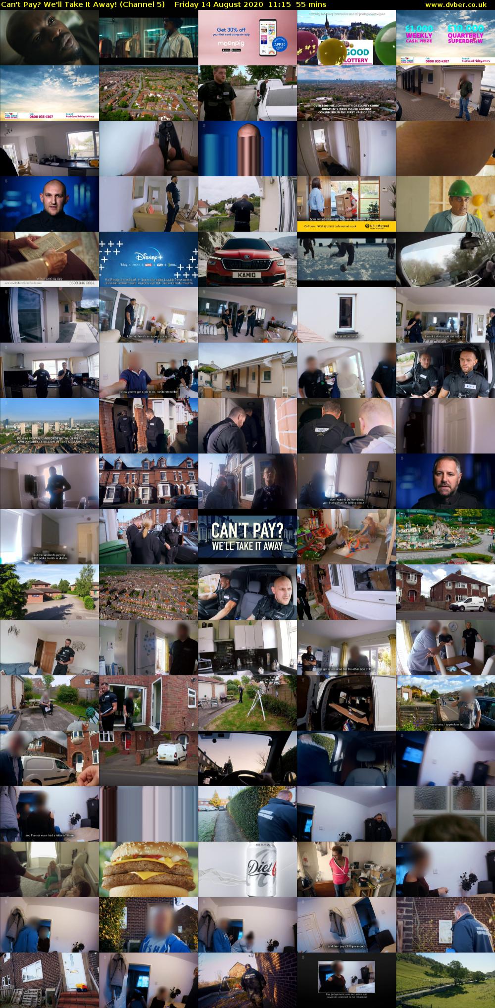 Can't Pay? We'll Take It Away! (Channel 5) Friday 14 August 2020 11:15 - 12:10