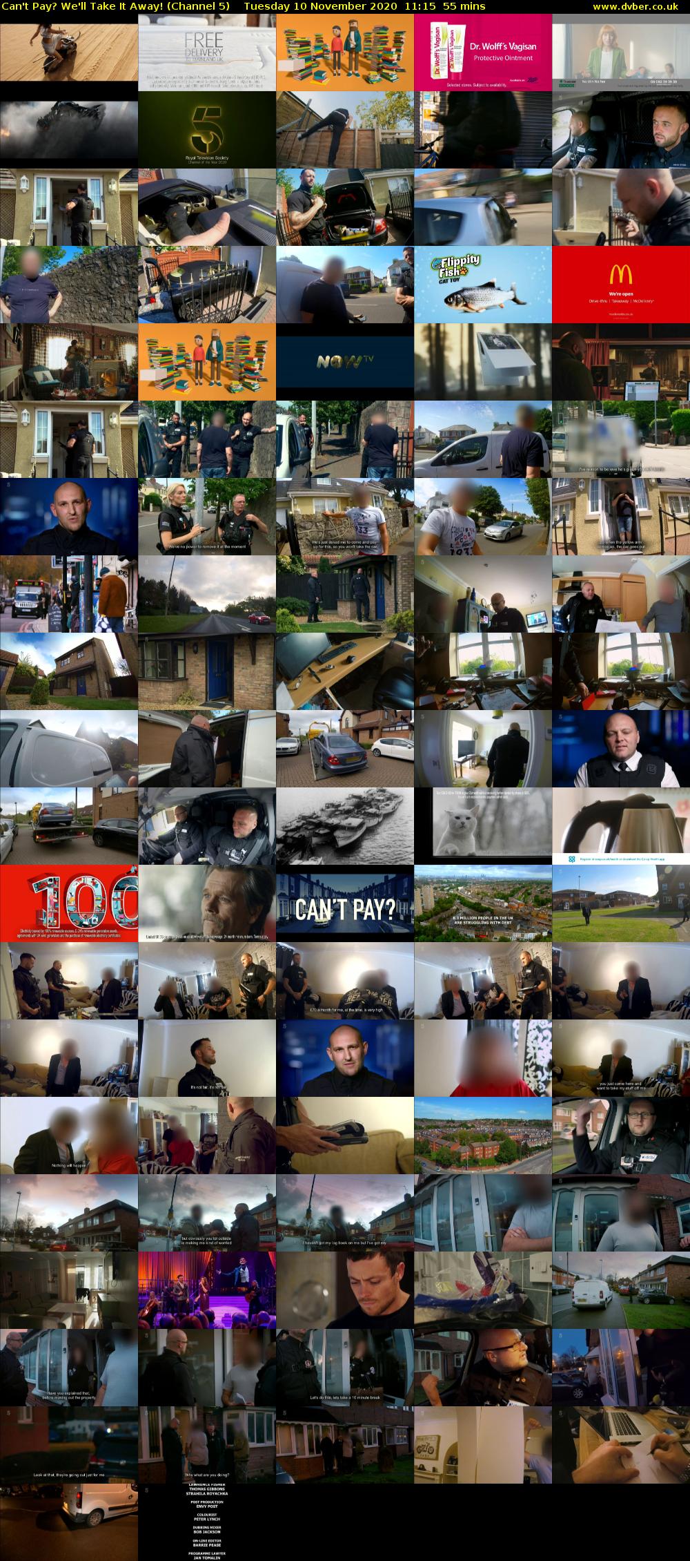 Can't Pay? We'll Take It Away! (Channel 5) Tuesday 10 November 2020 11:15 - 12:10