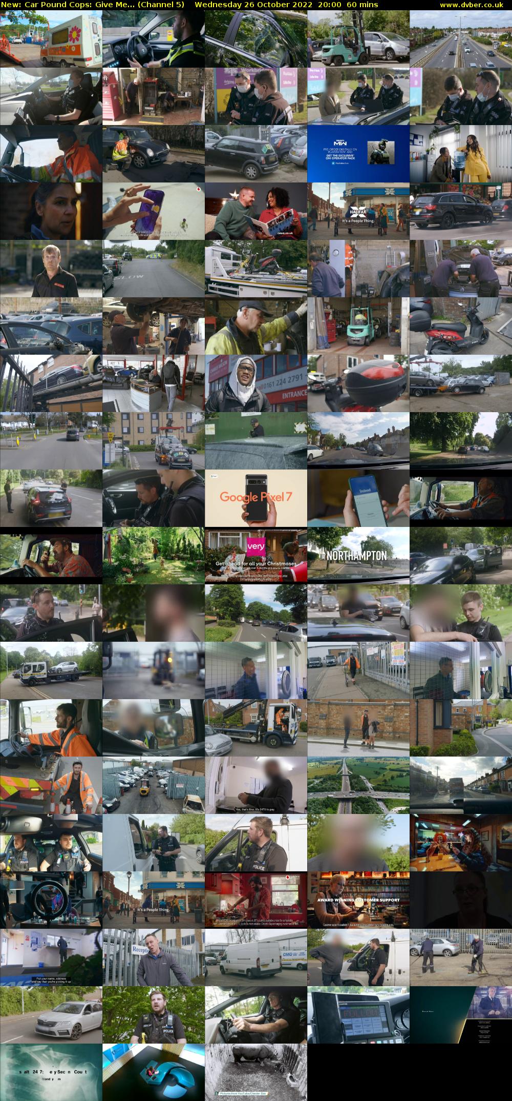 Car Pound Cops: Give Me... (Channel 5) Wednesday 26 October 2022 20:00 - 21:00