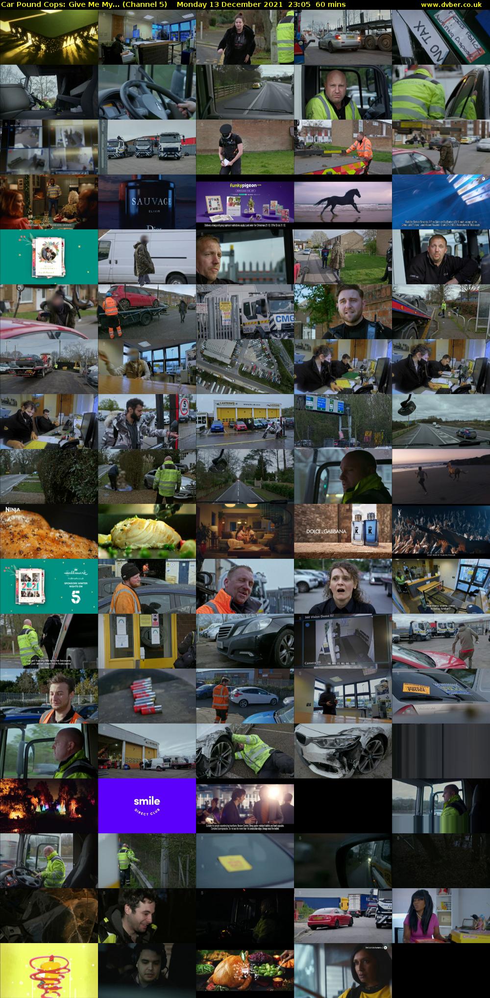 Car Pound Cops: Give Me My... (Channel 5) Monday 13 December 2021 23:05 - 00:05