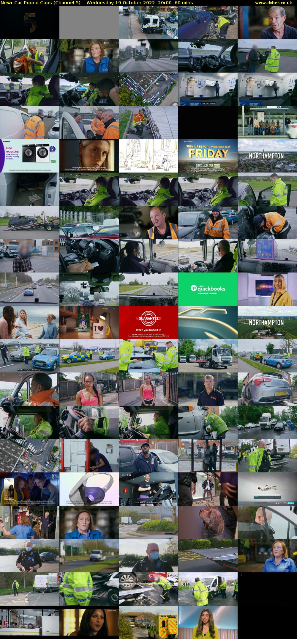 Car Pound Cops (Channel 5) Wednesday 19 October 2022 20:00 - 21:00