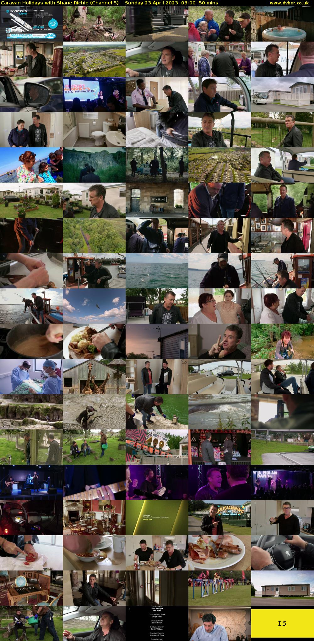 Caravan Holidays with Shane Richie (Channel 5) Sunday 23 April 2023 03:00 - 03:50