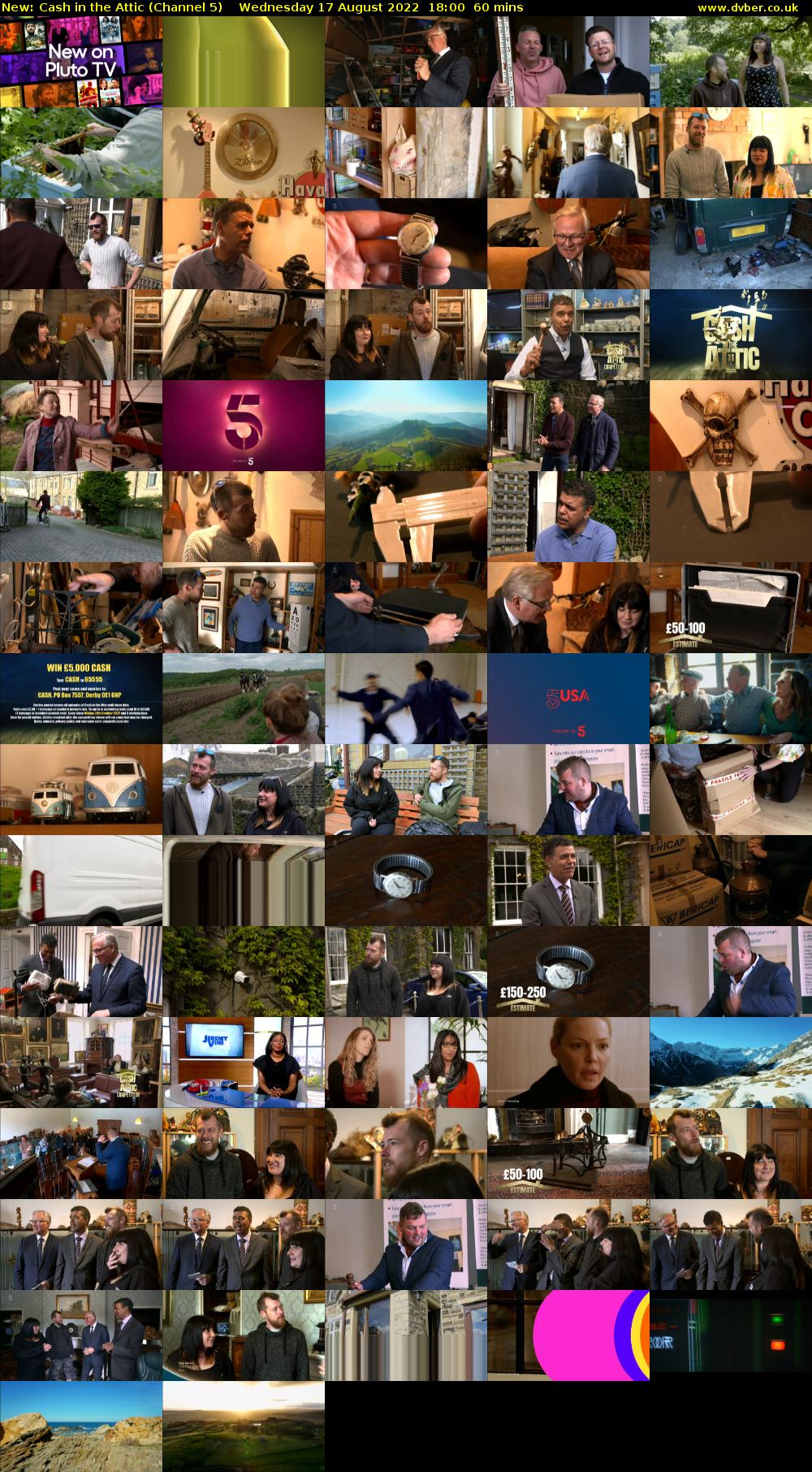 Cash in the Attic (Channel 5) Wednesday 17 August 2022 18:00 - 19:00