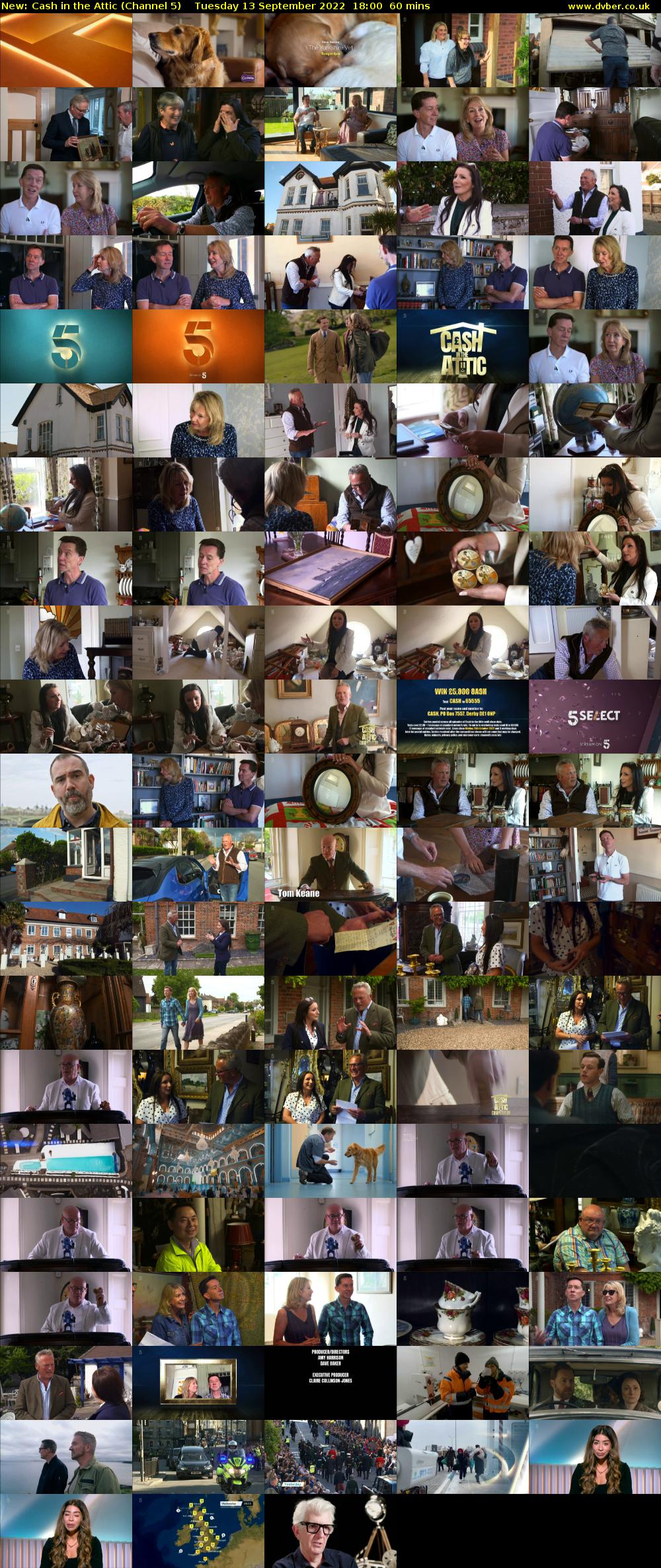 Cash in the Attic (Channel 5) Tuesday 13 September 2022 18:00 - 19:00