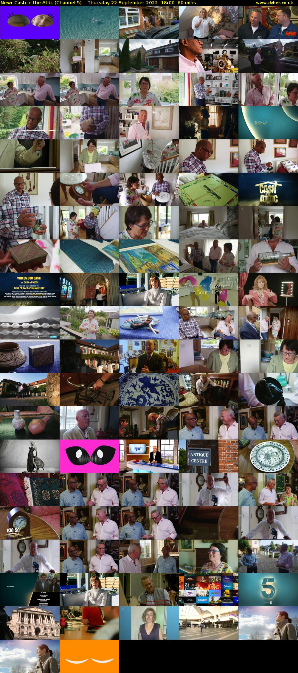 Cash in the Attic (Channel 5) Thursday 22 September 2022 18:00 - 19:00