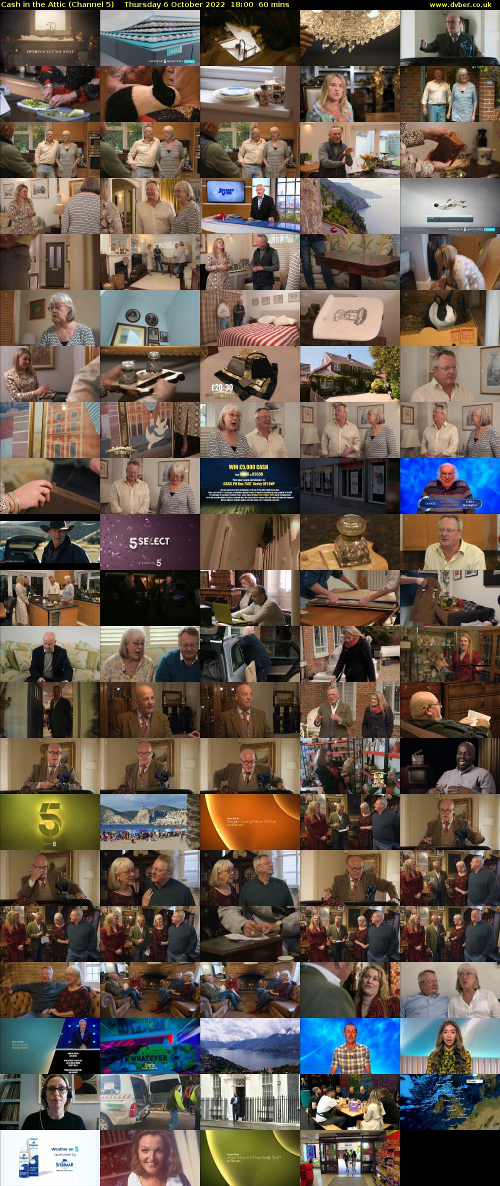 Cash in the Attic (Channel 5) Thursday 6 October 2022 18:00 - 19:00