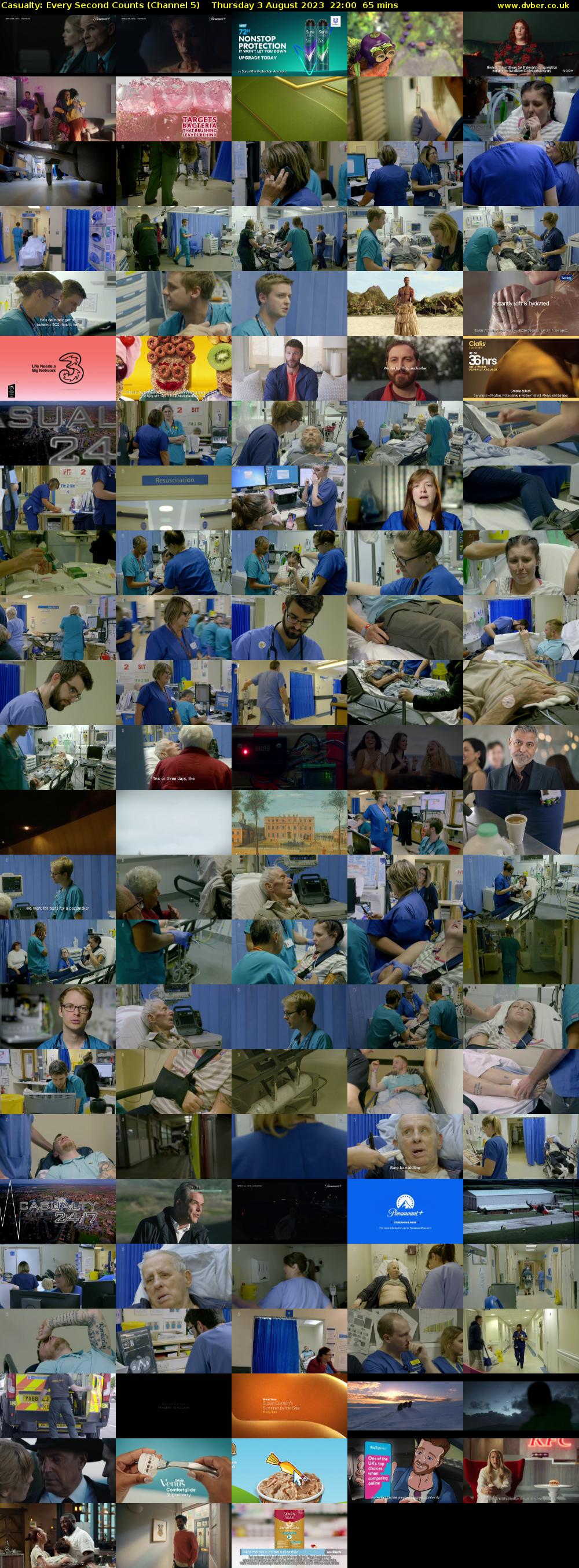 Casualty: Every Second Counts (Channel 5) Thursday 3 August 2023 22:00 - 23:05