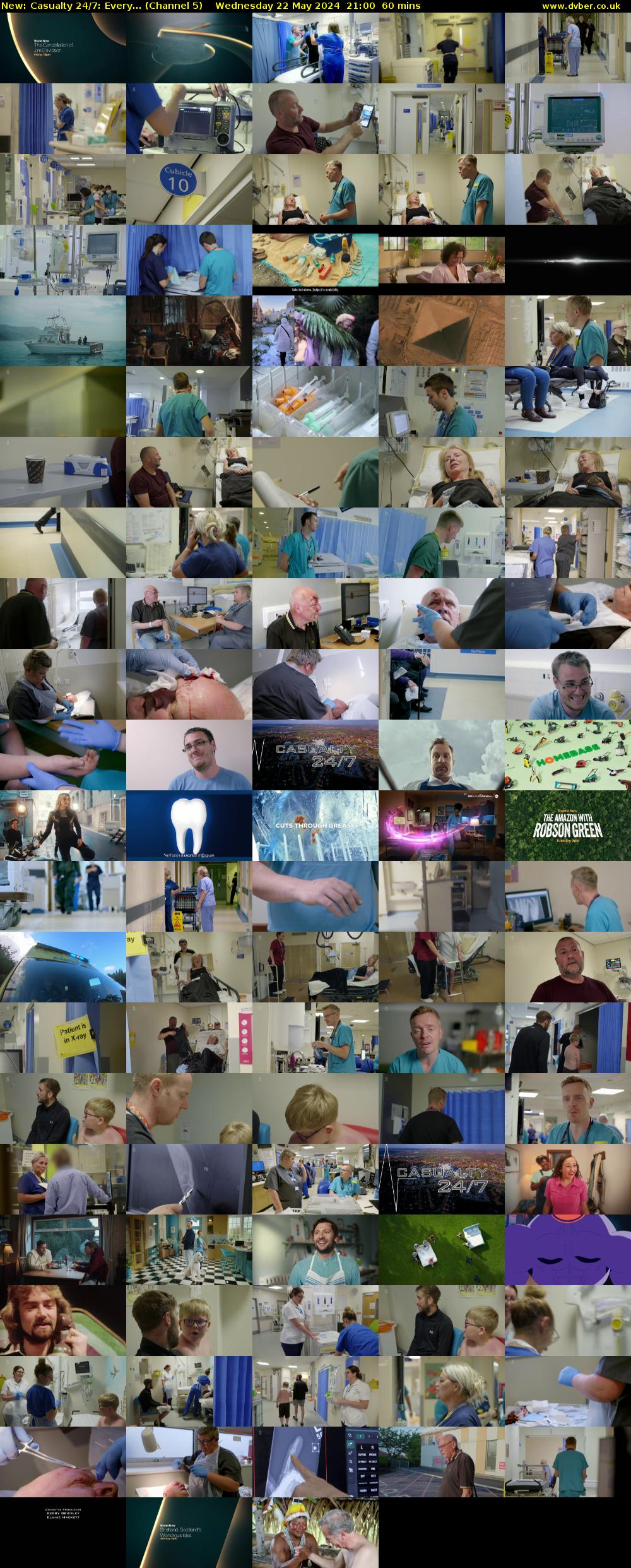 Casualty 24/7: Every... (Channel 5) Wednesday 22 May 2024 21:00 - 22:00