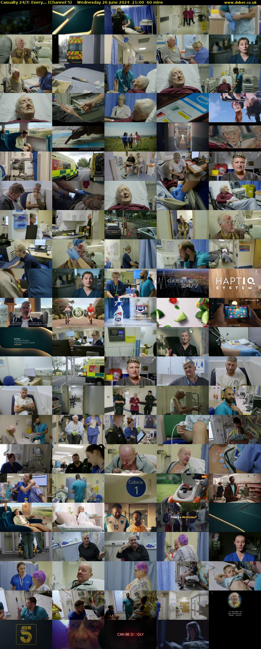 Casualty 24/7: Every... (Channel 5) Wednesday 26 June 2024 21:00 - 22:00