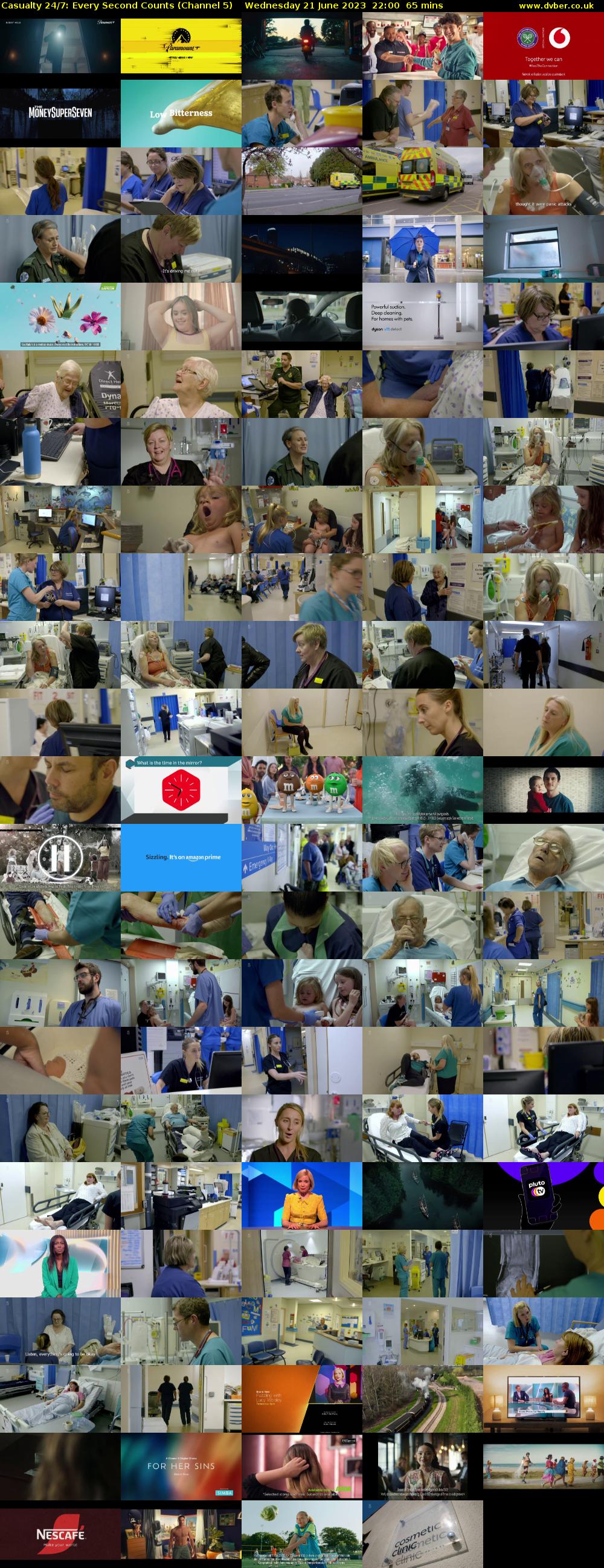 Casualty 24/7: Every Second Counts (Channel 5) Wednesday 21 June 2023 22:00 - 23:05