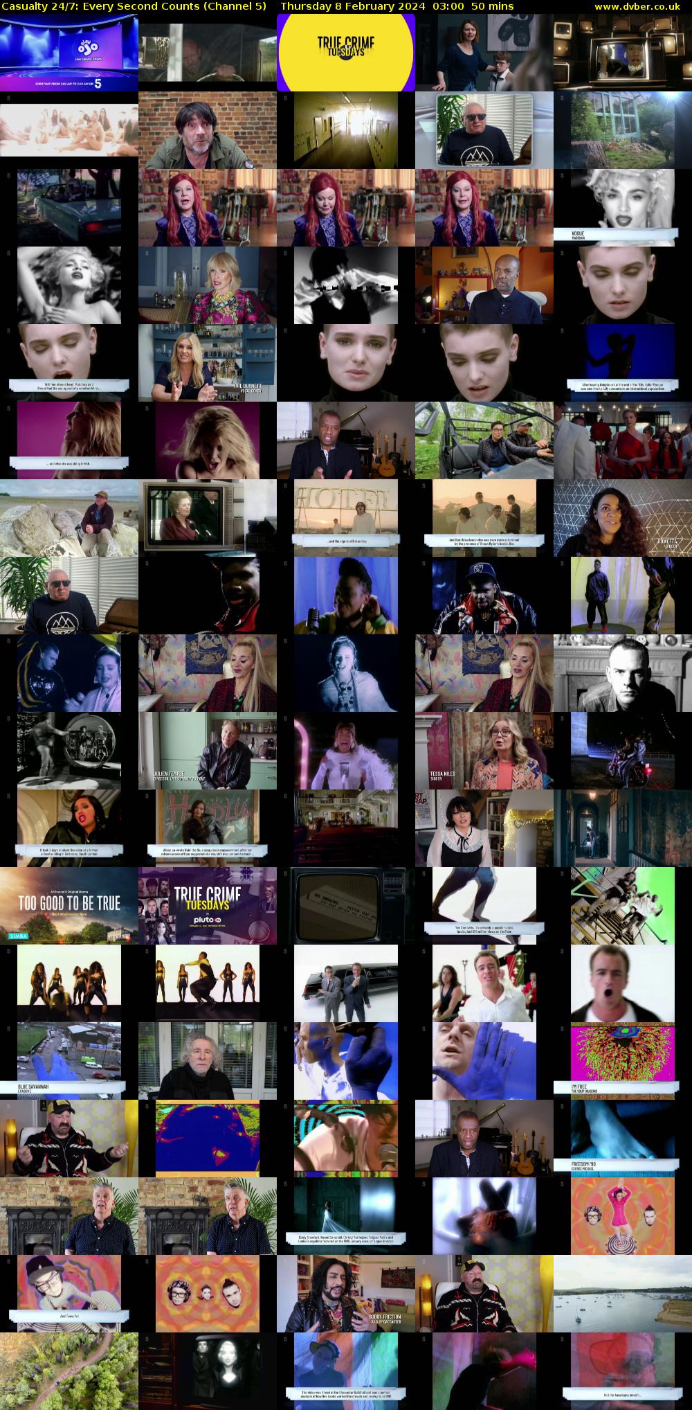 Casualty 24/7: Every Second Counts (Channel 5) Thursday 8 February 2024 03:00 - 03:50
