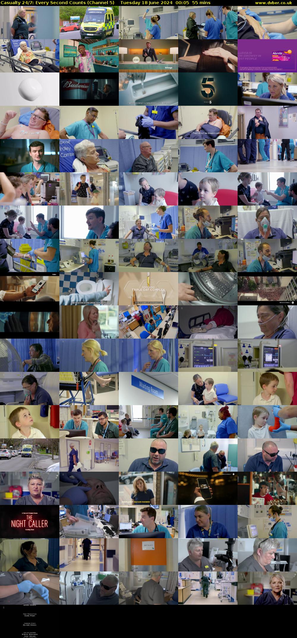 Casualty 24/7: Every Second Counts (Channel 5) Tuesday 18 June 2024 00:05 - 01:00