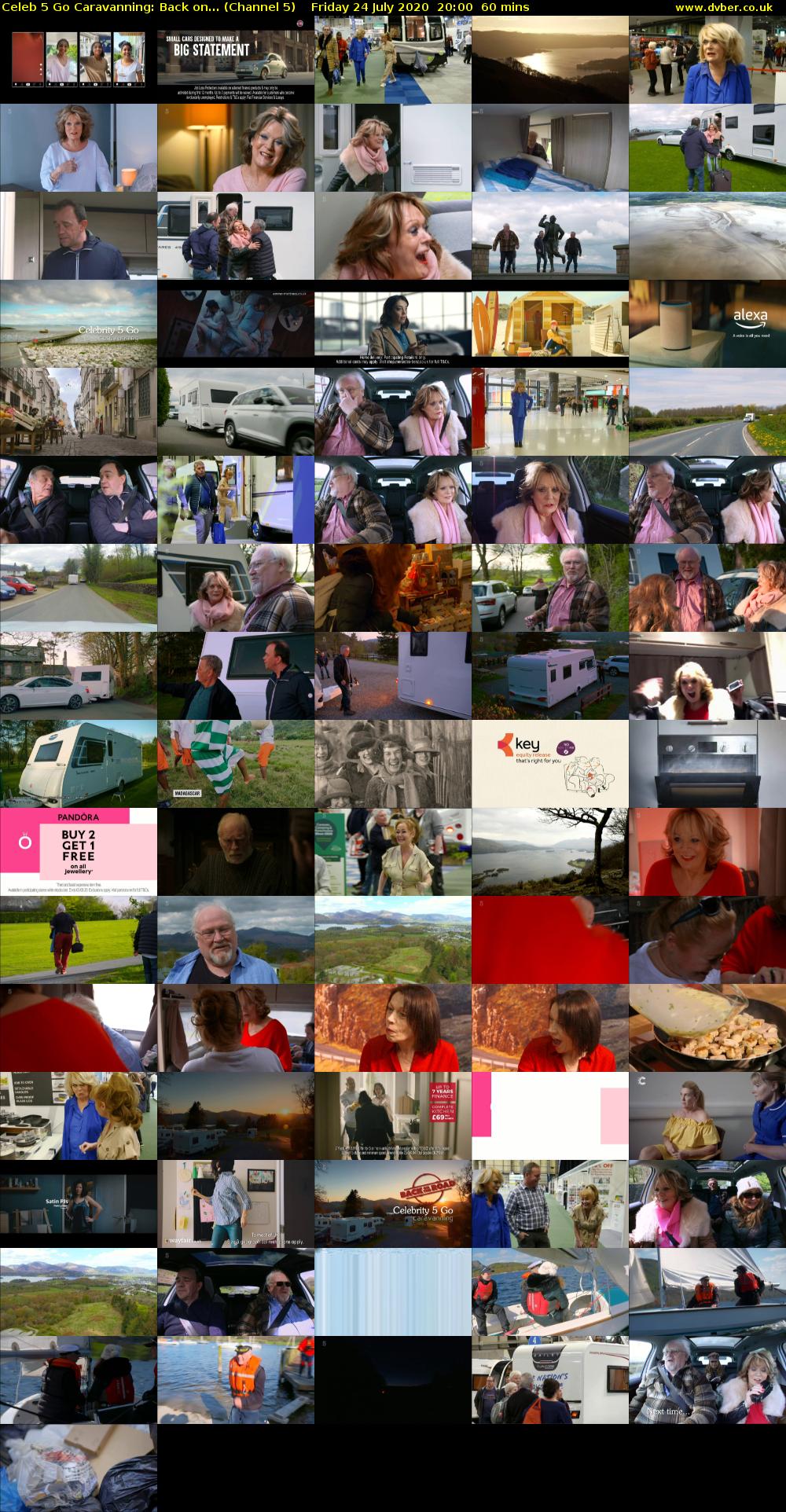 Celeb 5 Go Caravanning: Back on... (Channel 5) Friday 24 July 2020 20:00 - 21:00