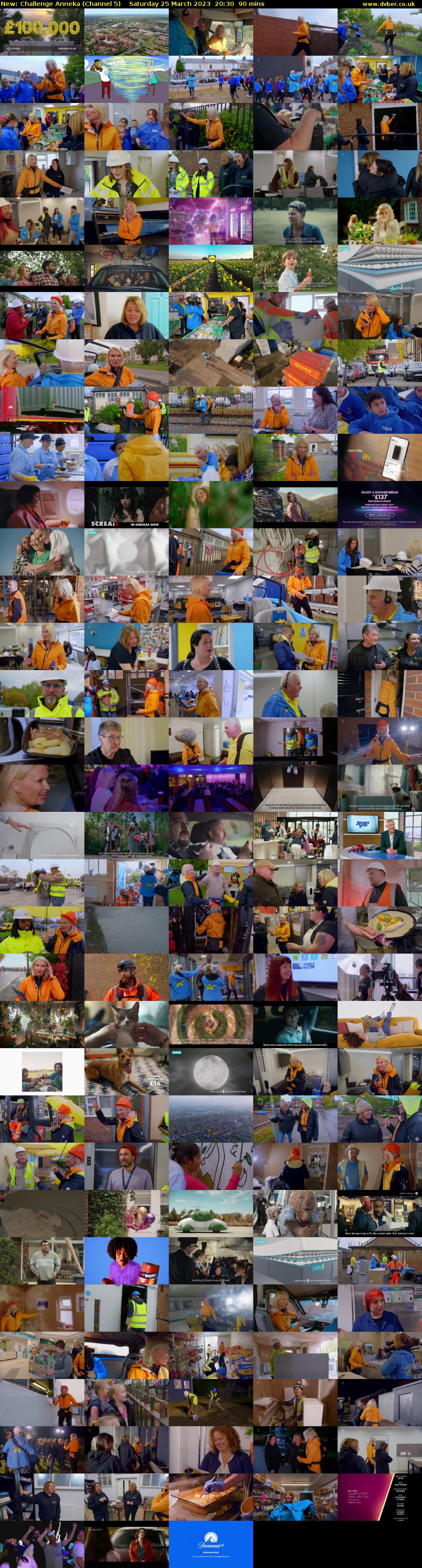 Challenge Anneka (Channel 5) Saturday 25 March 2023 20:30 - 22:00