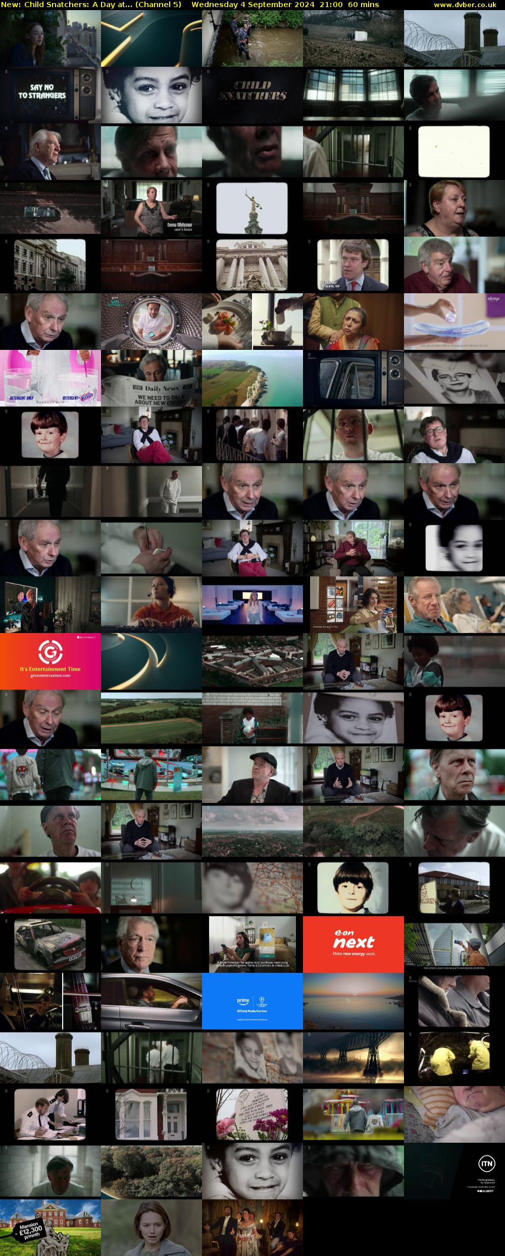 Child Snatchers: A Day at... (Channel 5) Wednesday 4 September 2024 21:00 - 22:00