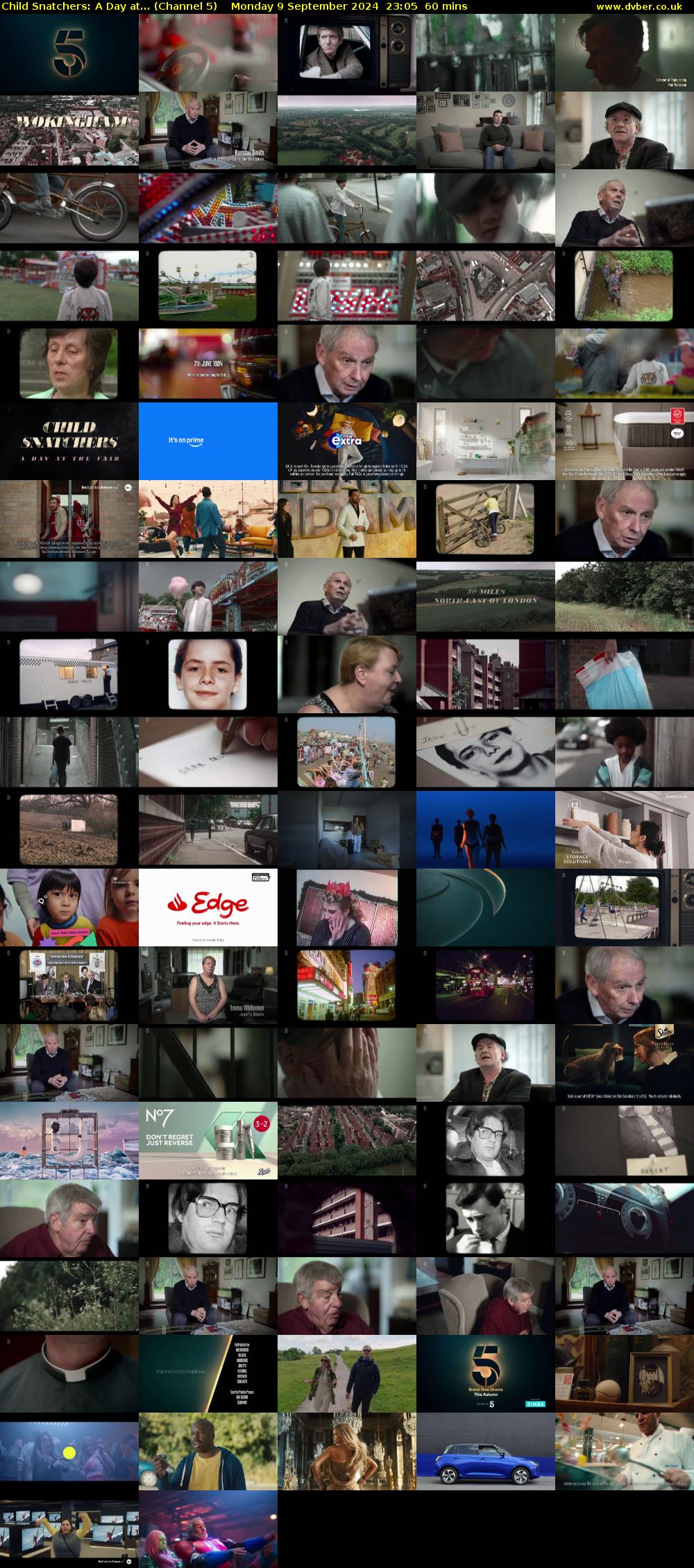 Child Snatchers: A Day at... (Channel 5) Monday 9 September 2024 23:05 - 00:05