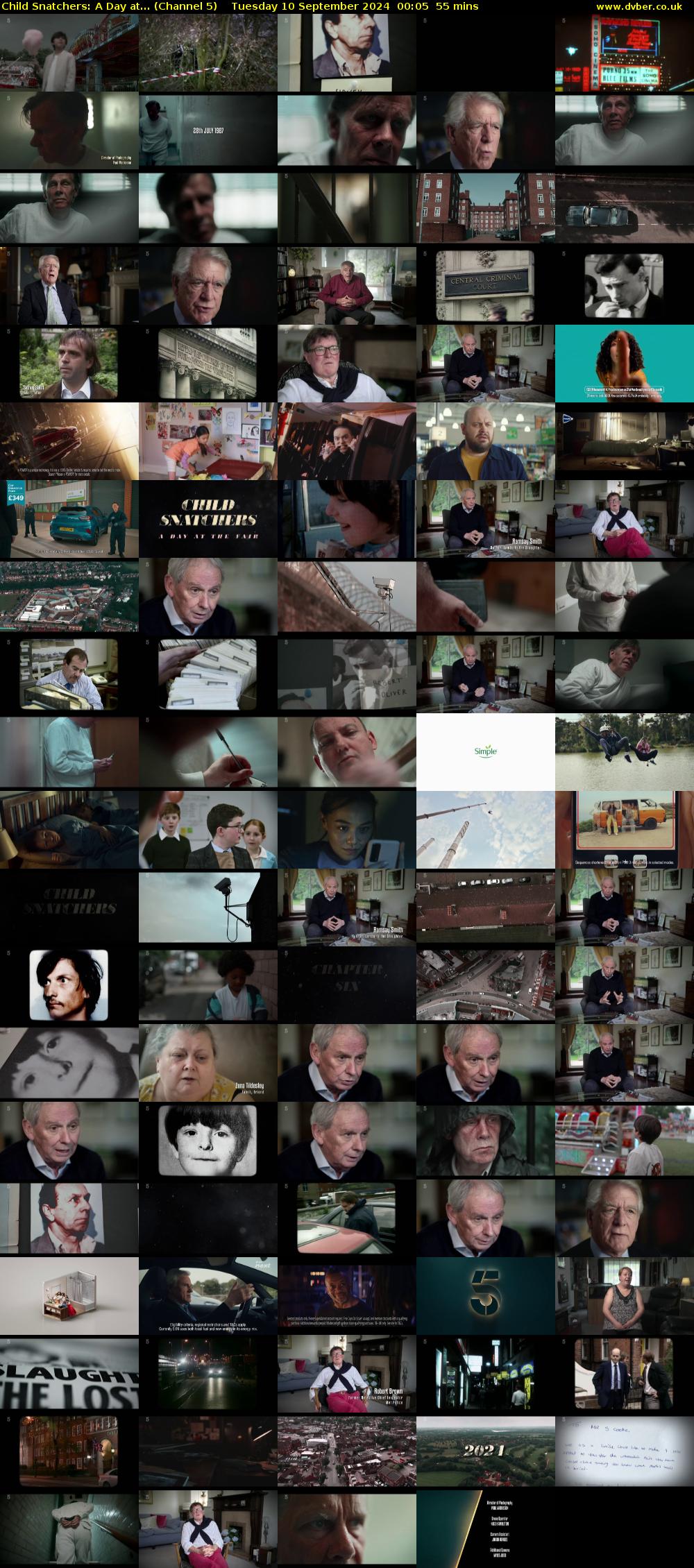 Child Snatchers: A Day at... (Channel 5) Tuesday 10 September 2024 00:05 - 01:00