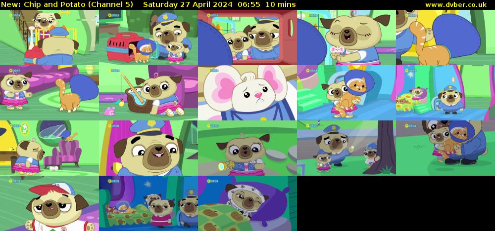 Chip and Potato (Channel 5) Saturday 27 April 2024 06:55 - 07:05
