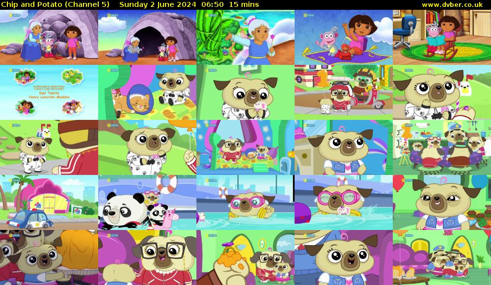 Chip and Potato (Channel 5) Sunday 2 June 2024 06:50 - 07:05