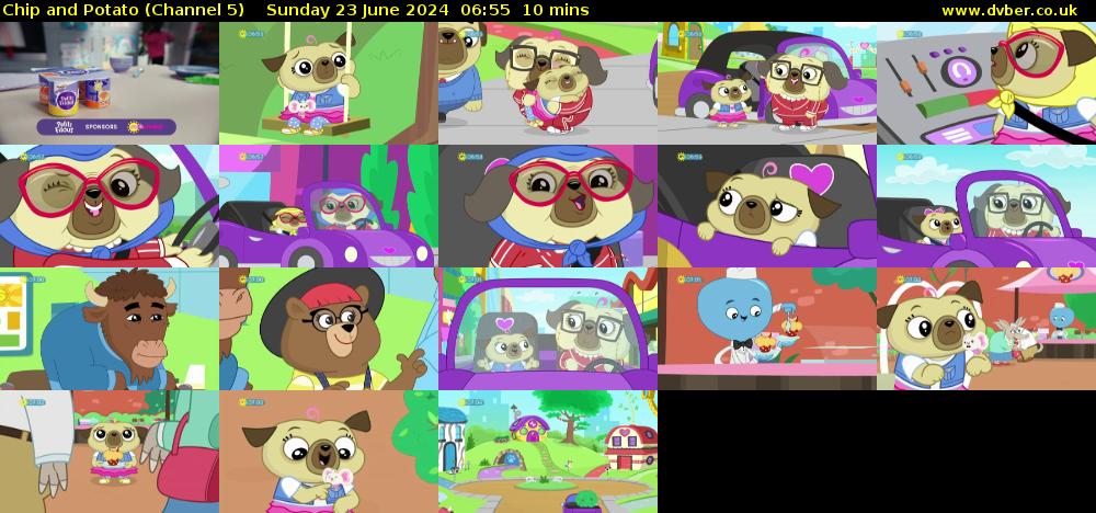 Chip and Potato (Channel 5) Sunday 23 June 2024 06:55 - 07:05