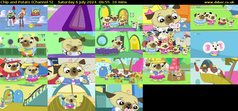 Chip and Potato (Channel 5) Saturday 6 July 2024 06:55 - 07:05