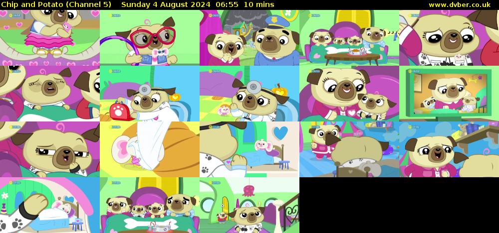 Chip and Potato (Channel 5) Sunday 4 August 2024 06:55 - 07:05
