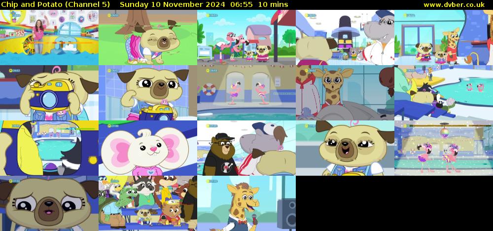 Chip and Potato (Channel 5) Sunday 10 November 2024 06:55 - 07:05