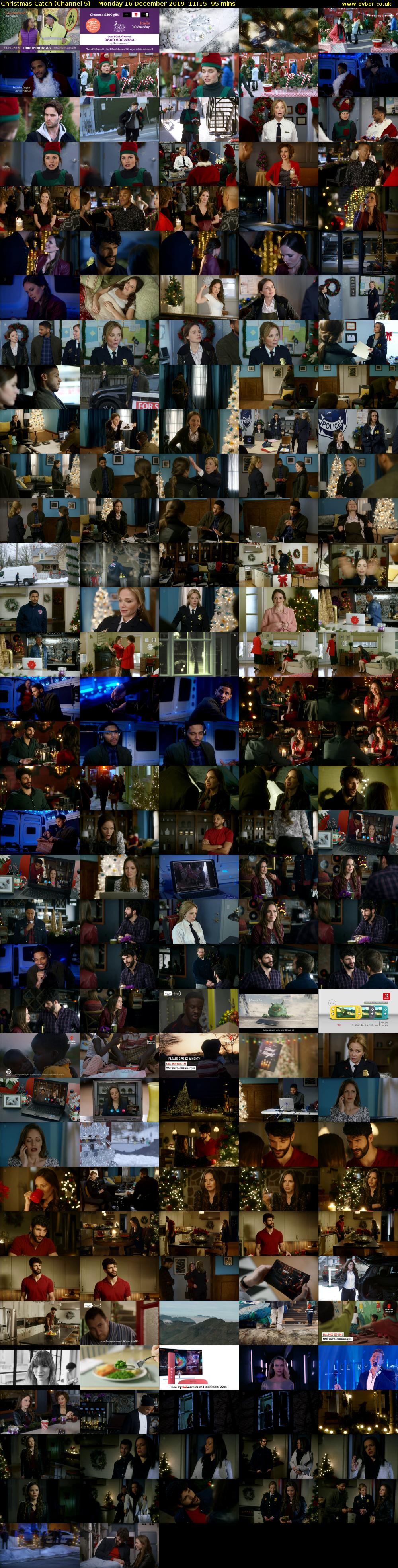 Christmas Catch (Channel 5) Monday 16 December 2019 11:15 - 12:50