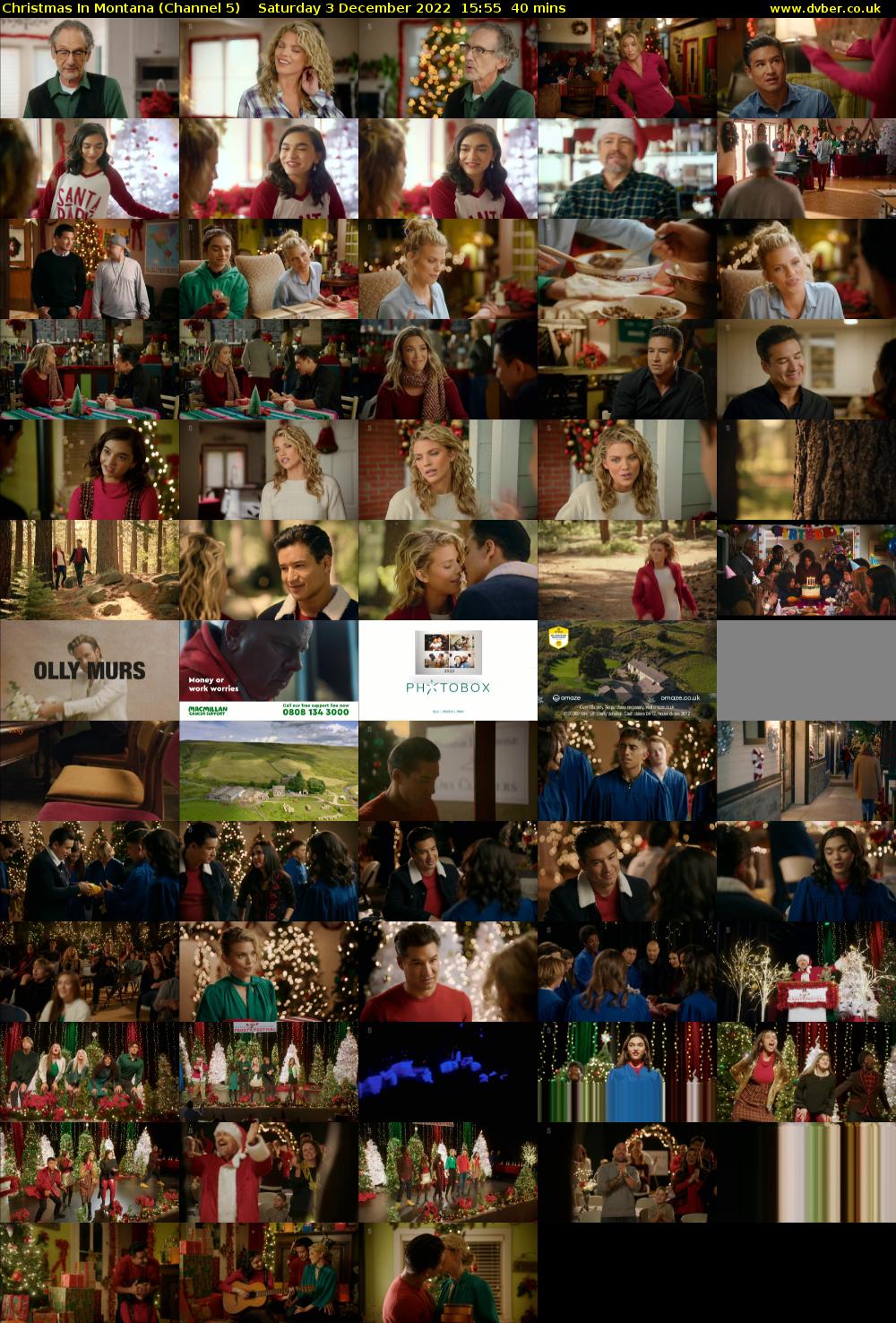 Christmas In Montana (Channel 5) Saturday 3 December 2022 15:55 - 16:35