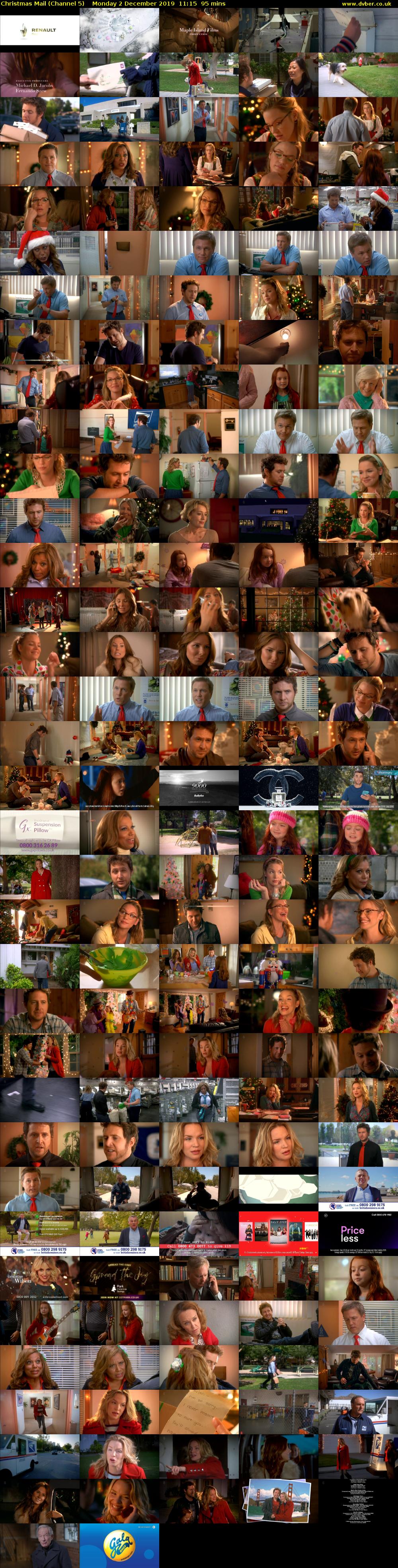 Christmas Mail (Channel 5) Monday 2 December 2019 11:15 - 12:50