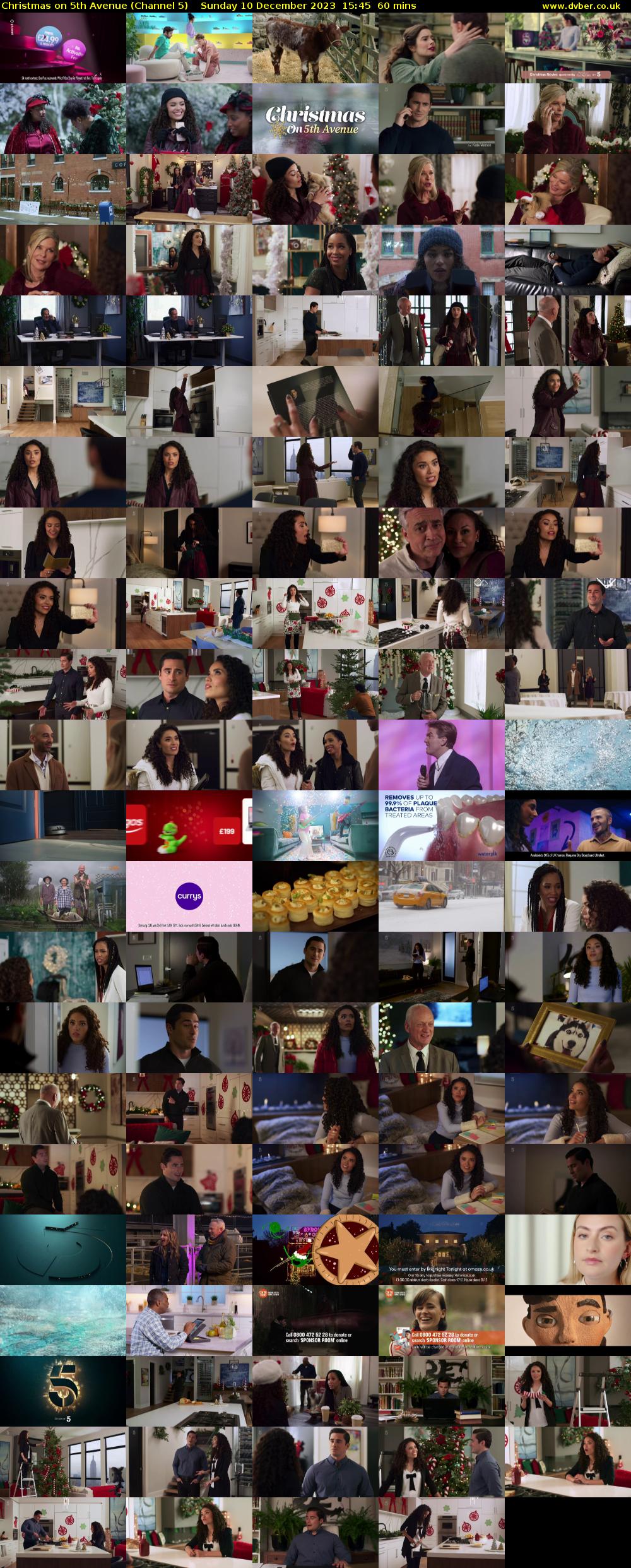 Christmas On 5th Avenue (Channel 5) Sunday 10 December 2023 15:45 - 16:45