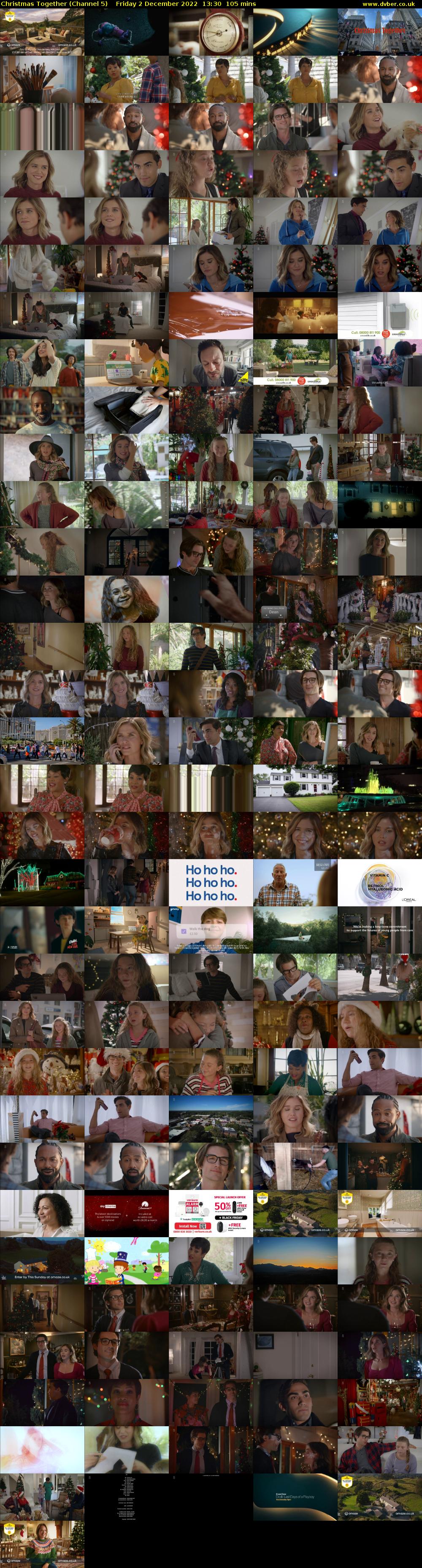 Christmas Together (Channel 5) Friday 2 December 2022 13:30 - 15:15